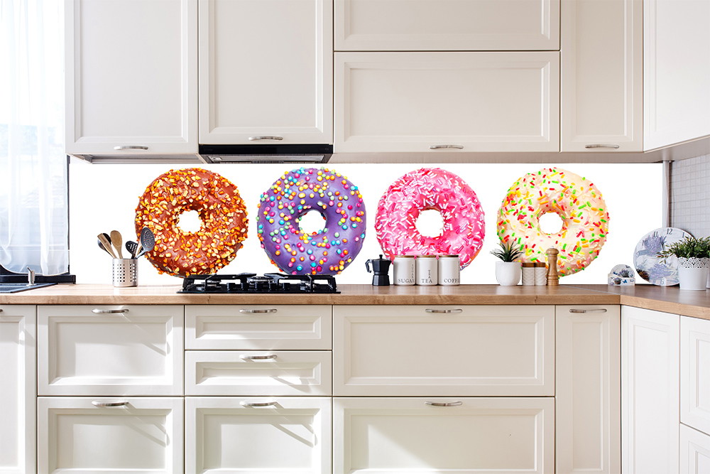 Fond de cuisine - Donuts colorés