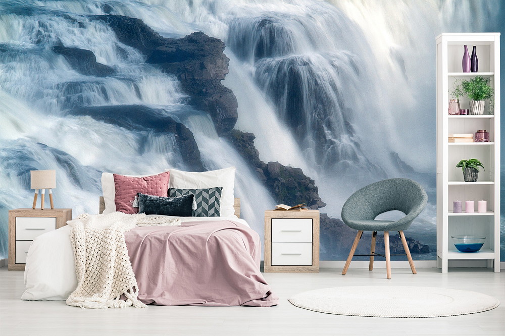 Fototapete - Wasserfall künstlerische fotografiert