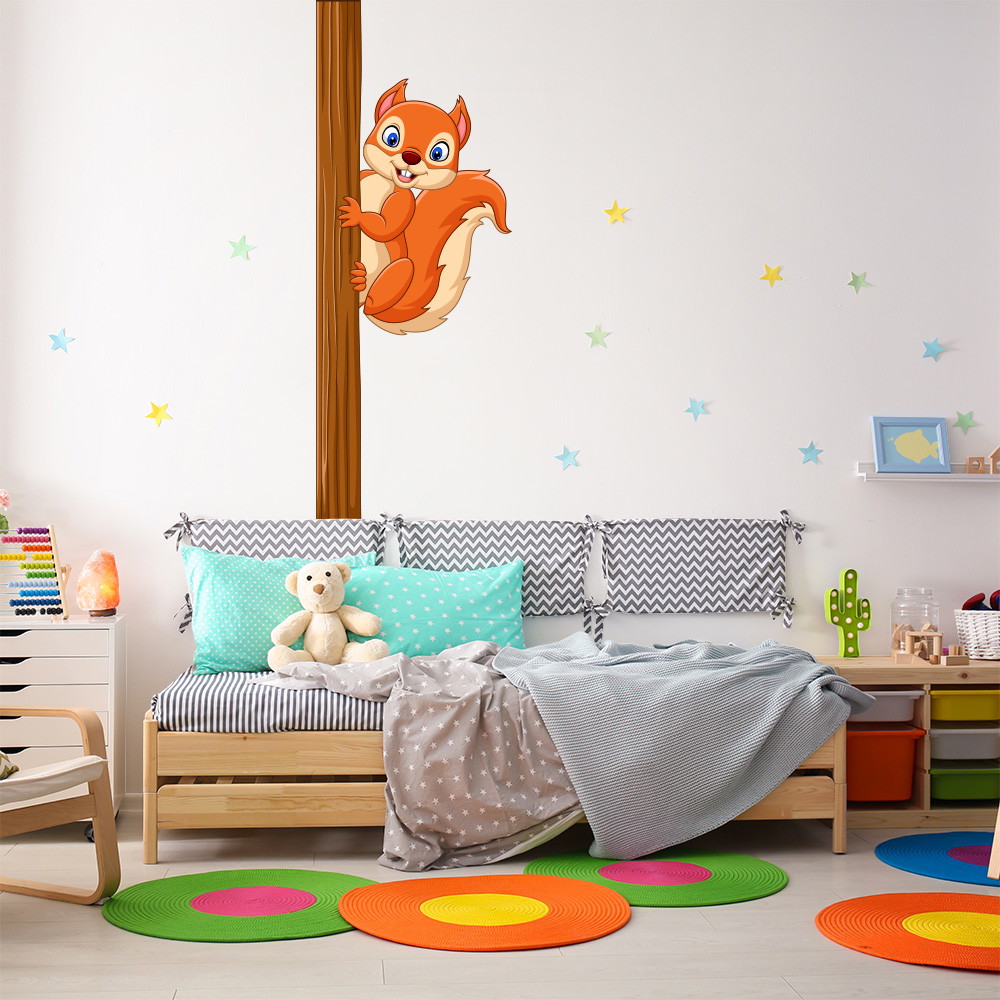 Wall tattoo - Squirrel for children's room