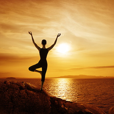 Fotobehang met serene meditatie en ontspannende motieven