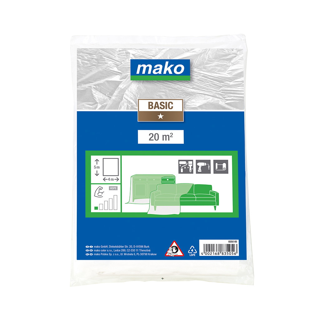 Mako bâche pour tapisserie