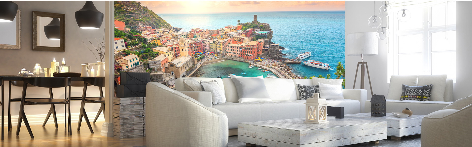 Fotomurali - Vista su Vernazza