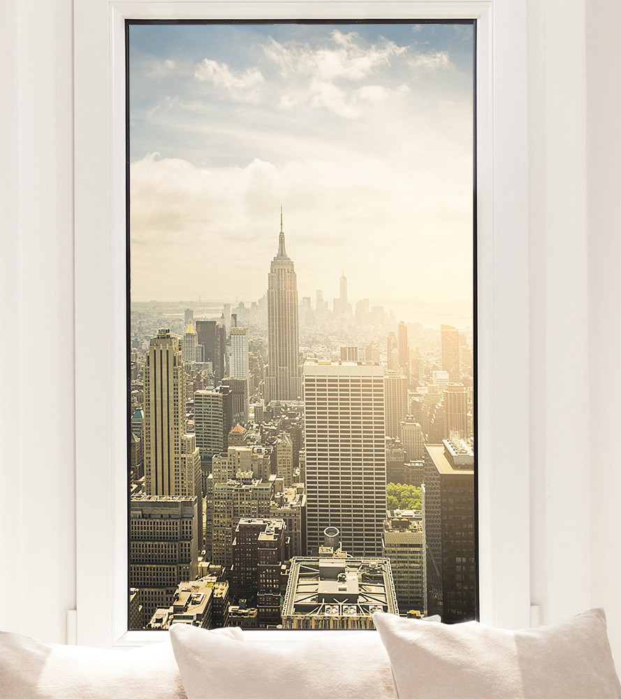 Fensterfolie - Blick auf Manhatten in New York
