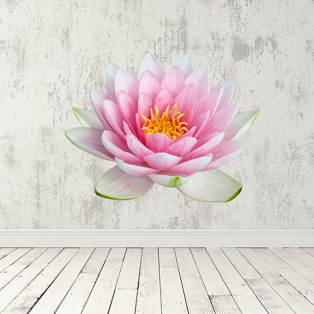Wandtattoo - Lotus-Blume