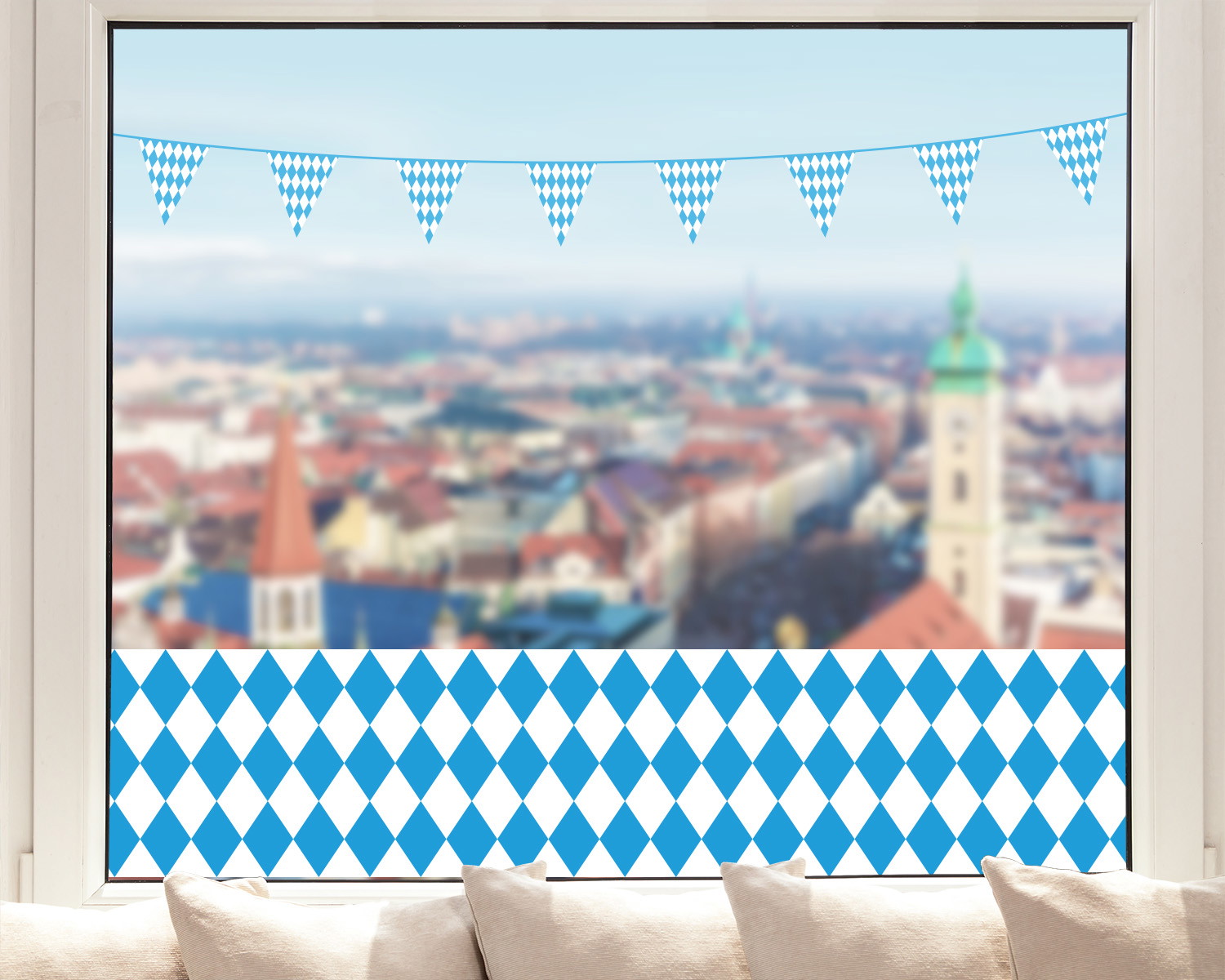Fenstersticker - Oktoberfest-Deko
