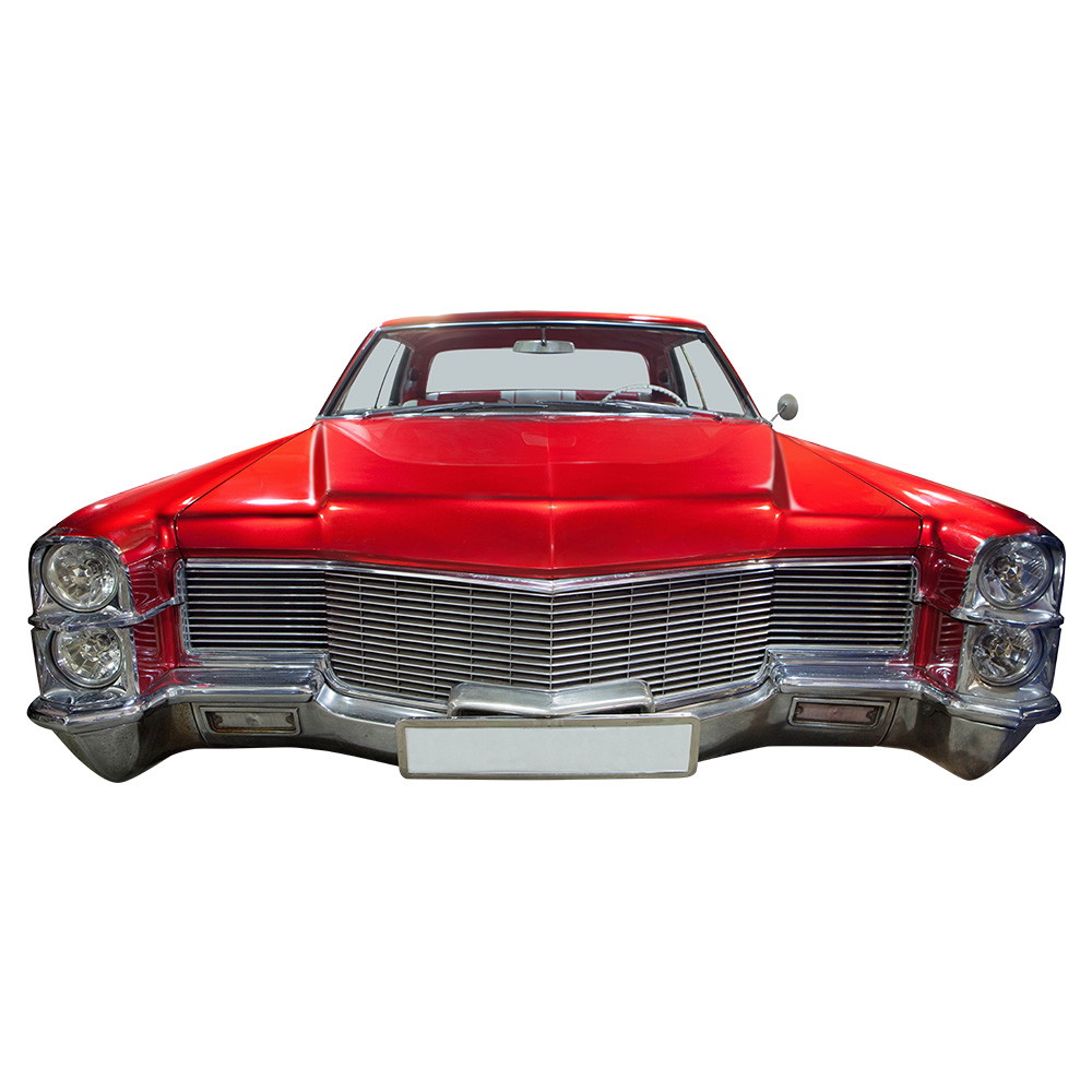 Tatuaż ścienny - Czerwony Cadillac