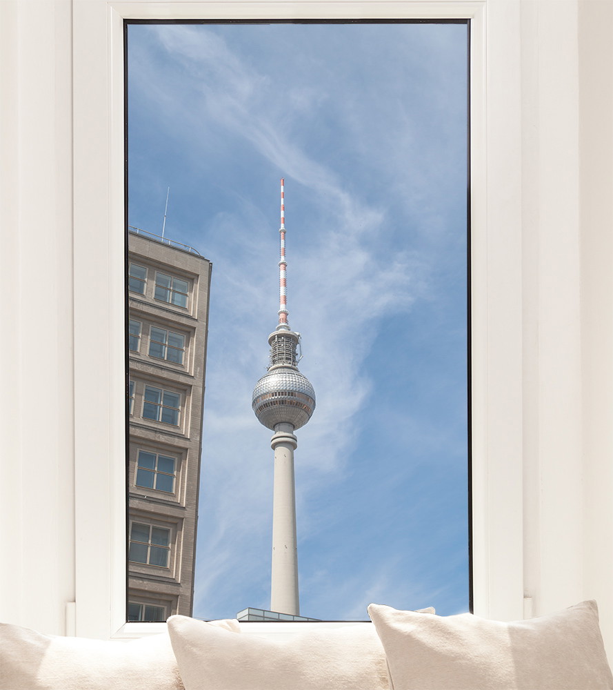 Pellicola per finestre - La torre della televisione a Berlino